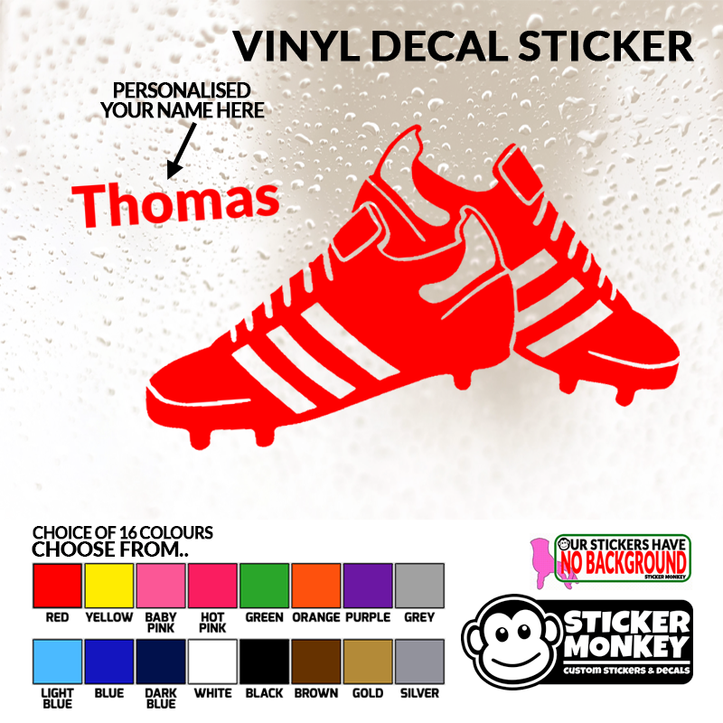 boys personalised football boots